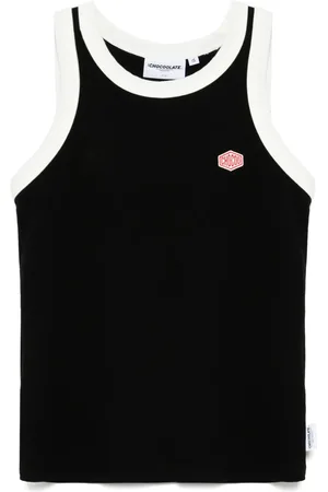 Chocoolate Ribbed tank top
