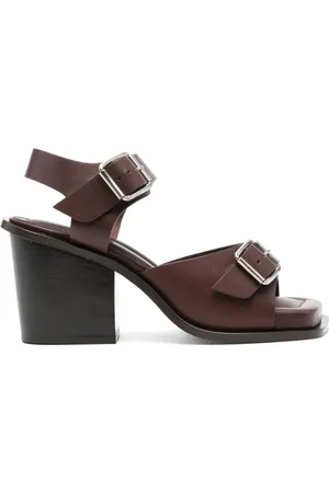 LEMAIRE 90mm leather sandals