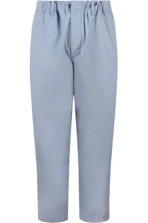 LOW BRAND Cotton straight-leg trousers