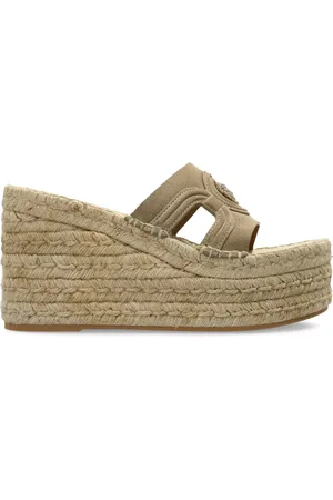 VERSACE 115mm Medusa espadrille sandals