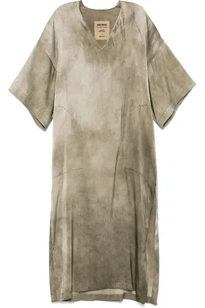 UMA WANG Satin midi dress