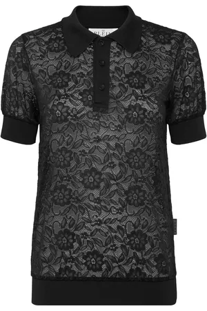 Philipp Plein Lace polo top