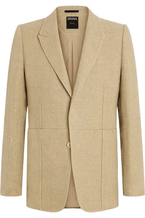 Ermenegildo Zegna M??lange linen blazer
