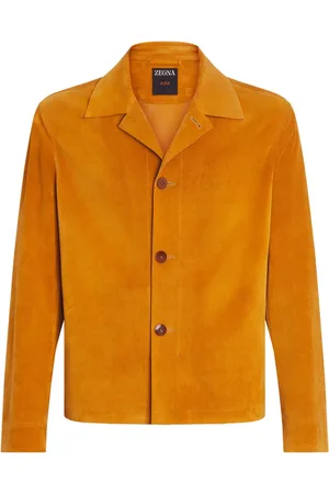 Ermenegildo Zegna Button-up suede jacket