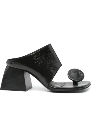 UMA WANG 70mm Stone mules