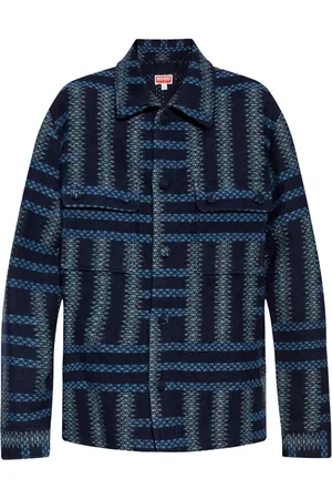 Kenzo Weave shirt jacket