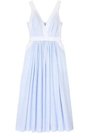Sandro Striped maxi dress