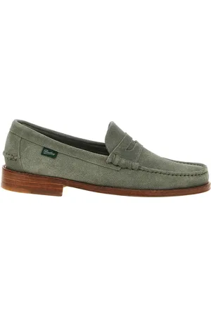 Paraboot Coraux suede penny loafers
