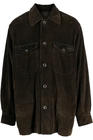 UMA WANG Corduroy button-up shirt jacket