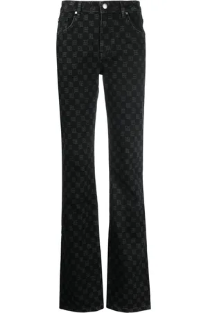 MISBHV Signature Monogram straight-leg jeans