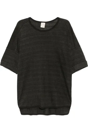 JAN JAN VAN ESSCHE Striped short-sleeve t-shirt