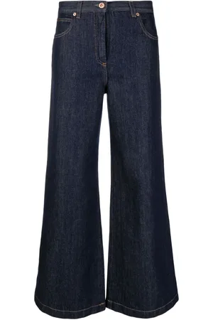 Aspesi Wide-leg flared jeans
