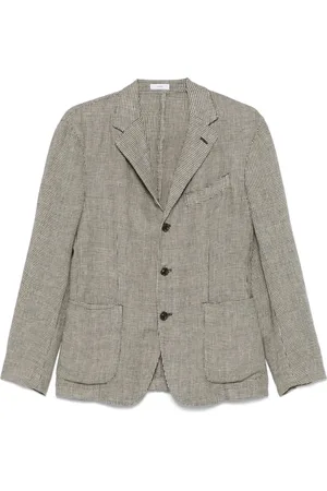 Boglioli Houndstooth-pattern blazer