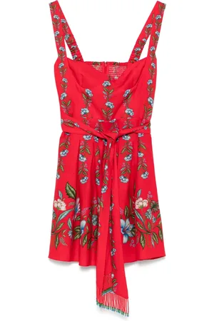 Farm Rio Sweet Bloom Bouquet mini dress