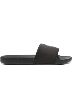 Calvin Klein Logo-plaque slides