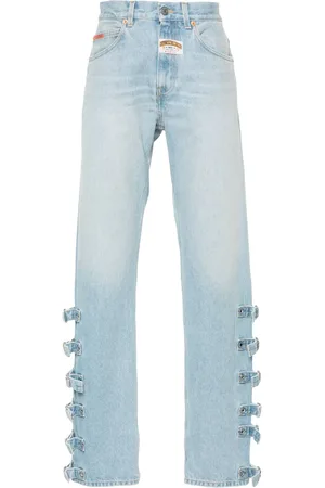 MARTINE ROSE 5 Pockets straight-leg jeans