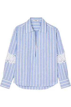 Sandro Organic cotton-linen shirt