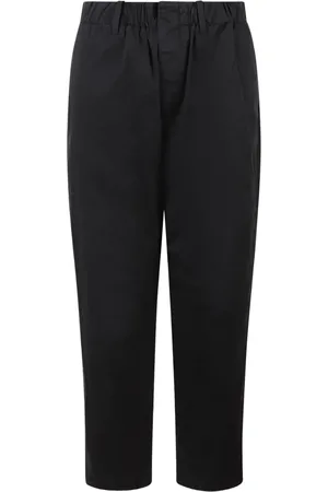 LOW BRAND Cotton straight-leg trousers