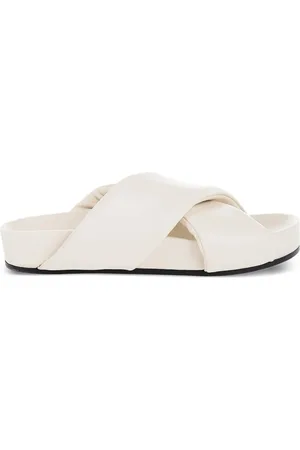 Jil Sander Wrapped slide sandals