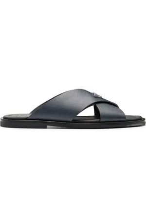 Prada Cross-strap slides