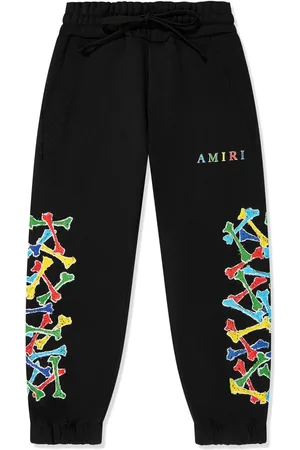 AMIRI Sketch-print cotton track pants