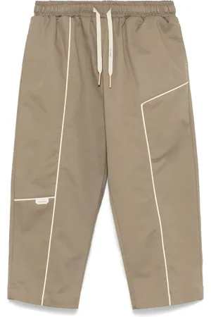 YES Piped-trim trousers