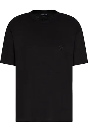 Giorgio Armani Logo-embroidered T-shirt