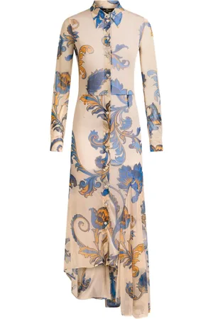 Etro Floral-print shirt dress