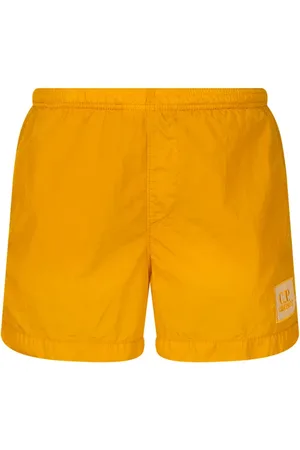 C.P. Company Logo-patch swim shorts
