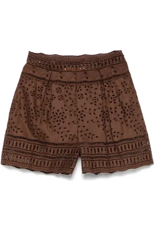 ERMANNO SCERVINO Broderie anglaise shorts