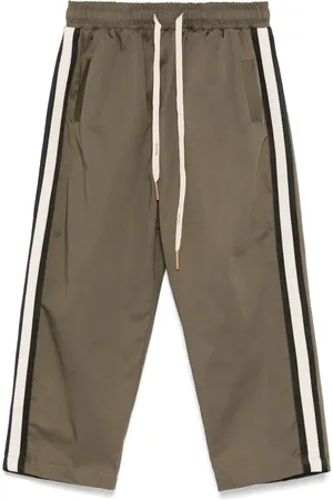 YES Stripe-detail trousers