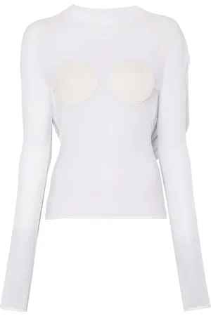 Jean Paul Gaultier Conical long-sleeve top