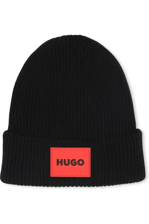 HUGO BOSS Logo-appliqu?? beanie