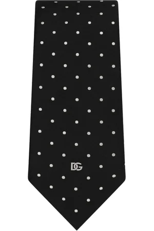 Dolce & Gabbana Polka dot-print silk tie