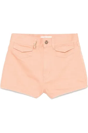 Chloé Logo-plaque shorts