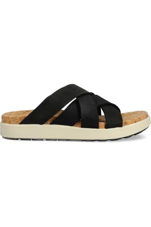 Keen Elle cross-strap slides