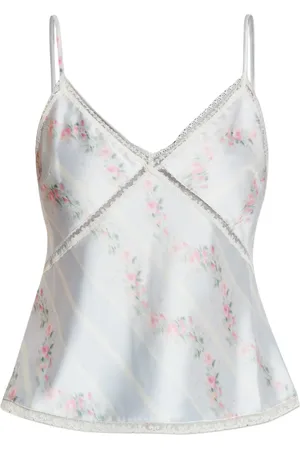 LOVESHACKFANCY Floral-print top