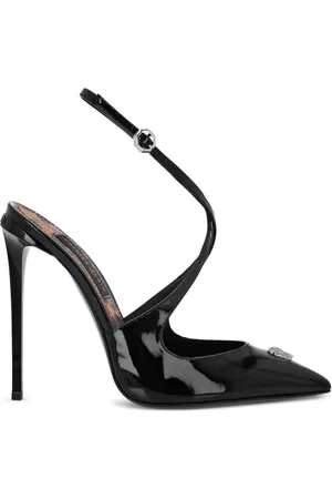Philipp Plein 120mm skull strass pumps