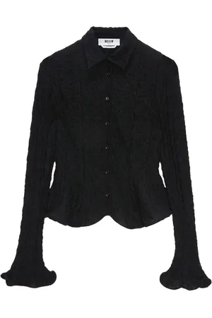Msgm Crinkle-effect shirt