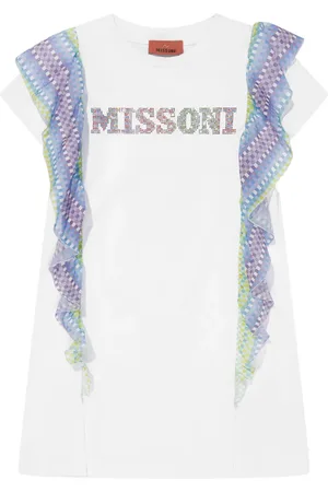 Missoni Crystal-embellished logo dress