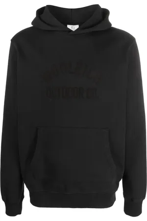 Woolrich Embossed-logo cotton hoodie