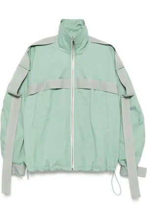 The Attico Strap-detailing bomber jacket