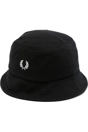 Fred Perry Logo-embroidered cotton bucket hat