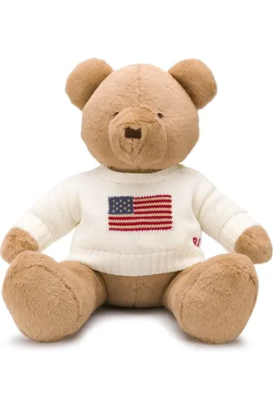 Ralph Lauren Flag-jumper teddy bear