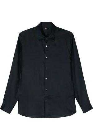 THEORY Irving linen shirt