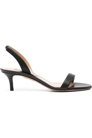 Aquazzura So Nude 50mm leather sandals