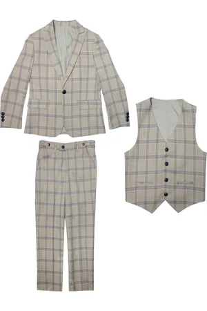 Romano Checkered suit (set of three)