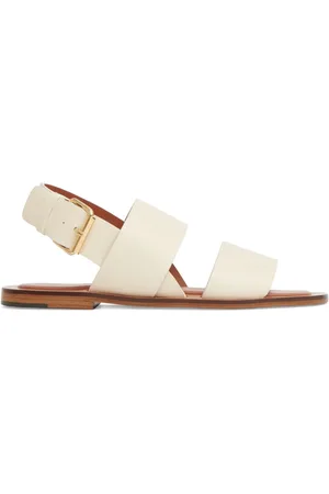 Mansur Gavriel Leather flat sandals