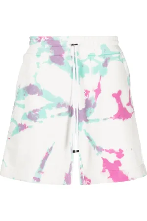 AMIRI Tie-dye drawstring shorts