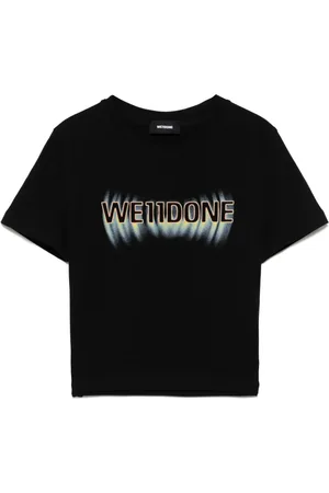 We11 Done Logo cropped T-shirt